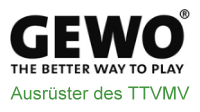 GEWO - Ausrüster des Tischtennis-Verband Mecklenburg-Vorpommern